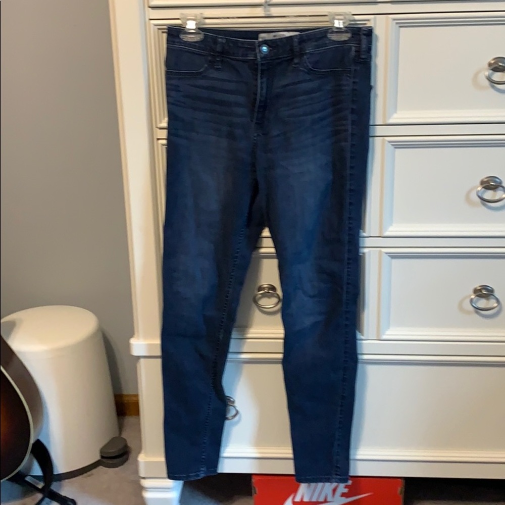 hollister non ripped jean leggings high rise